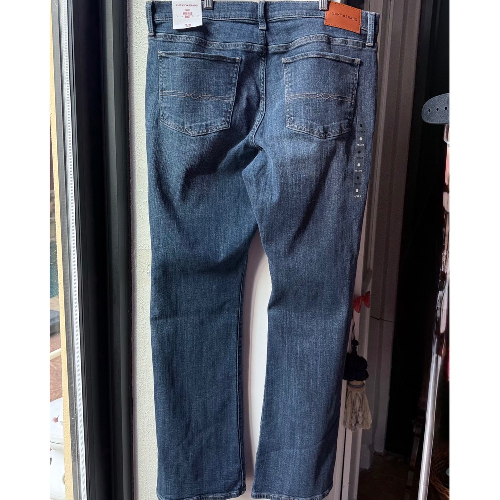 Lucky Brand Sweet Mid Rise Boot Jeans 16/33R NWT $89.50 Advanced Stretch